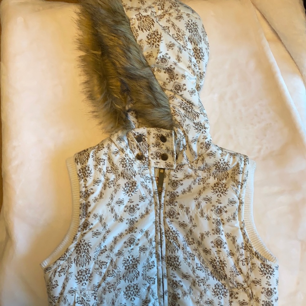 Buckle Fleece lined, hoodie vest